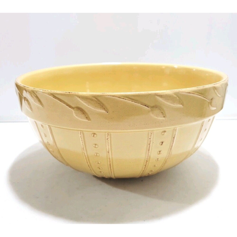 Sorrento Debby Segura Designs 2001 Signature Housewares 10" Wheat Mixing Bowl